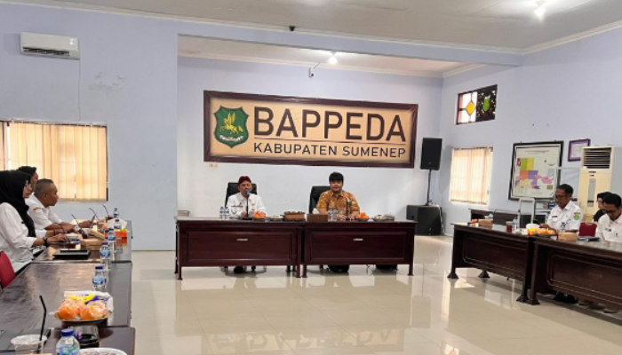 KOLABORATIF: Pertemuan Audensi Bappeda bersama Bappenas di Aula Potret Koneng, Rabu (22/1)