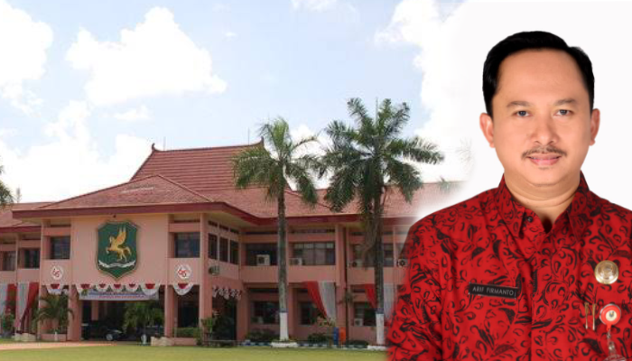KOLASE: Kepala Bappeda Kabupaten Sumenep, Arif Firmanto dan Gedung Pemerintah Kabupaten Sumenep (Dok. Redaksi Parekas)