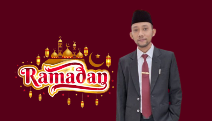 SAMBUT RAMADHAN: Ketua KPU Sumenep, Nurussyamsi beri pesan khusu kepada masyarakat. (Dok. Redaksi. Parekas.com)