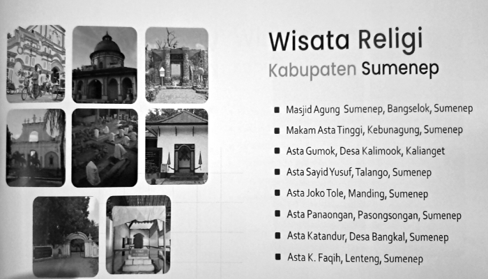Daftar Wisata Religi Sumenep (Istimewa/ Doc. Parekas)