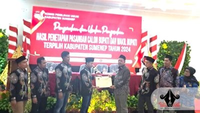 KPU Sumenep Resmi Serahkan SK Pemenang Pilkada 2024 Kepada DPRD