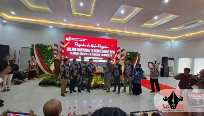Rapat pleno penetapan Bupati dan Wakil Bupati Sumenep terpilih tahun 2024. (doc.redaksi parekas)