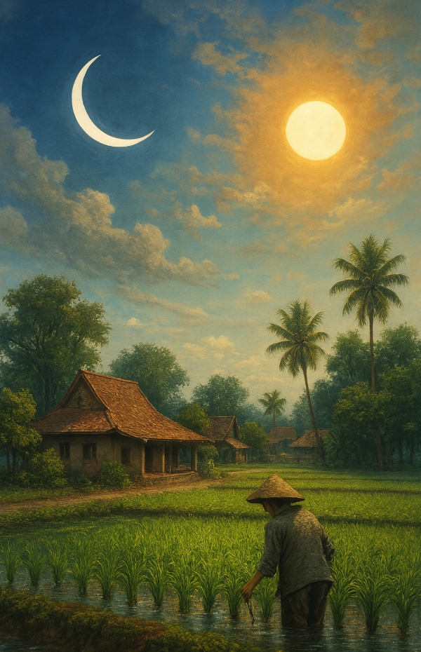 Gambar 2: Perubahan Cuaca di Pedesaan Pasca Lebaran