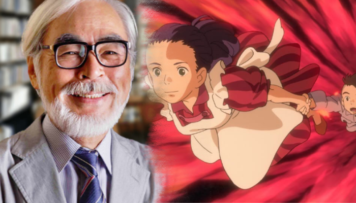 SKEPTIS: kolase gambar Hayao Miyazaki, ilustrator sekaligus pendiri studio Ghibli dengan karyanya. (Dok. istimewa/ Instagram @ghibliusa)