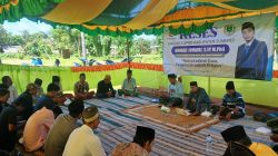 REMBUK :  Anggota DPRD Sumenep, Ahmad Juhairi, saat berdialog langsung dengan warga dalam kegiatan reses di salah satu pulau kepulauan Dapil VII (7/04/ 2025)