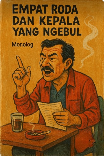 Monolog Teater Rakyat - Mobdin | Empat Roda dan Kepala yang Ngebul (Gambar: Doc. Parekas.com)